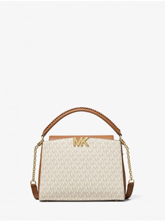 large logo dome crossbody bolsa