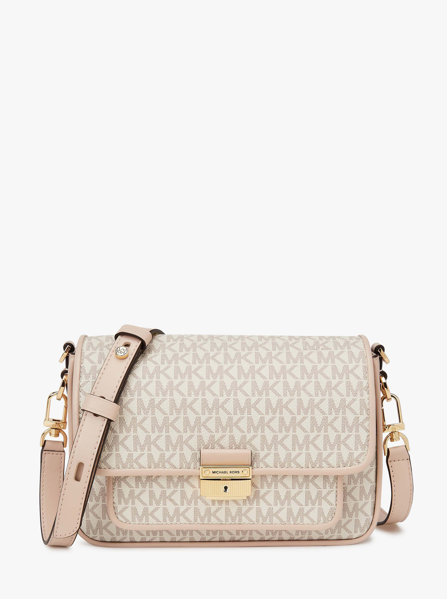 

Сумка Michael Kors Bradshaw 30S1G2BM2B PINK Medium, Бежевый, 30S1G2BM2B PINK
