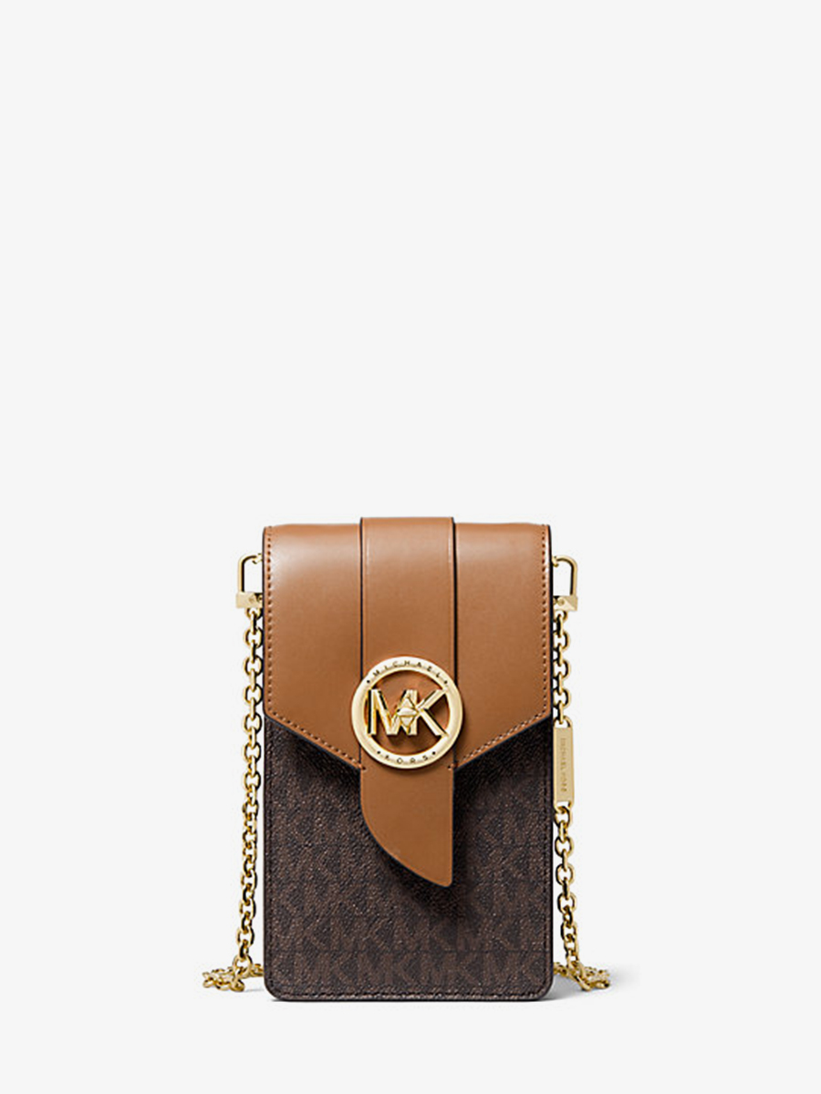 Сумка Michael Kors Leather Smartphone 32S0G00C5B-1335-1, цвет коричневый