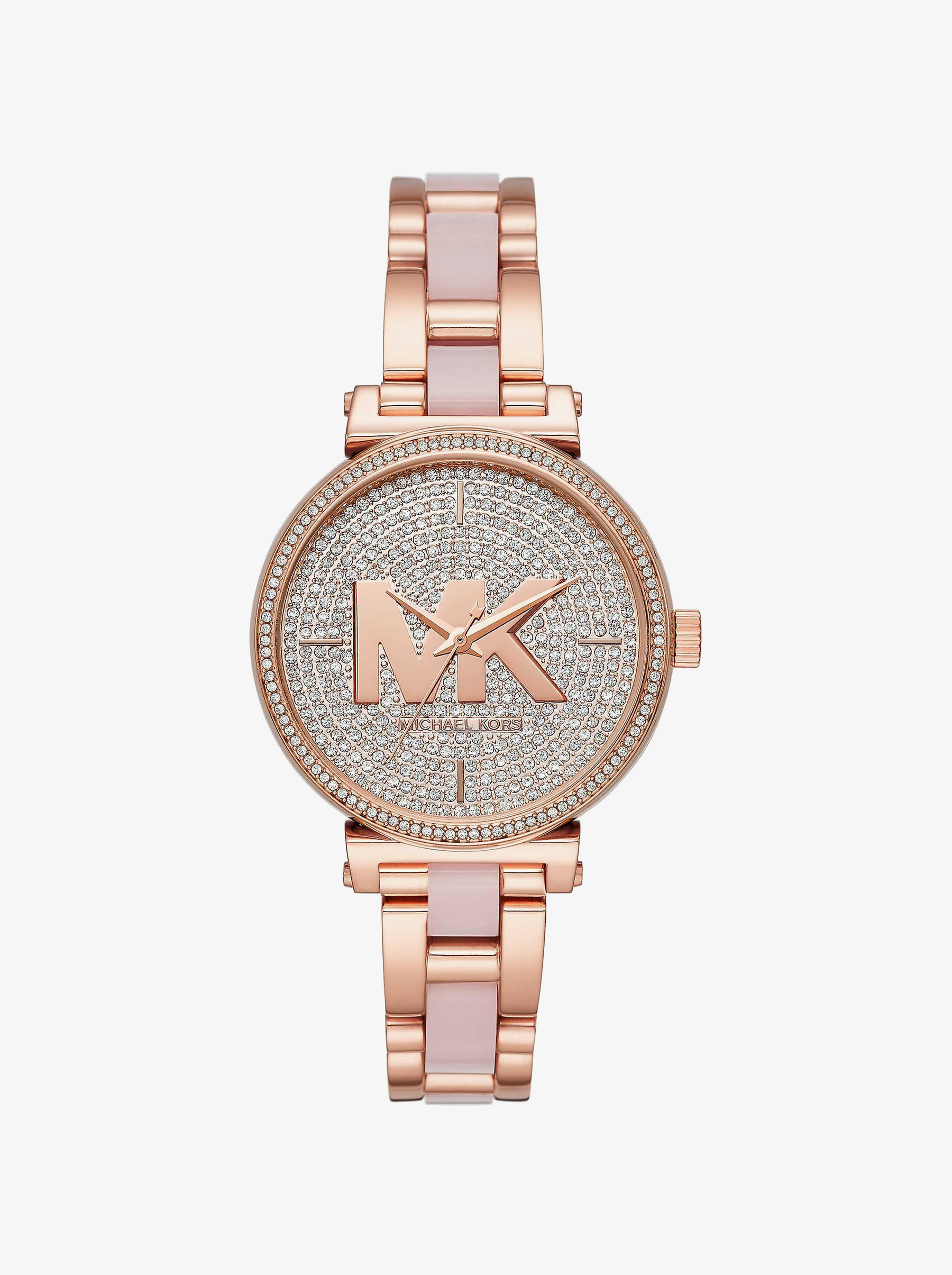 Часы Michael Kors Sofie MK4336 Розовое золото - фото 1