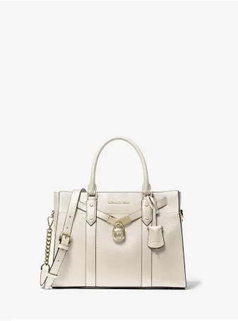 Сумка Michael Kors Nouveau Hamilton 30F9L0HS1L WHITE Medium